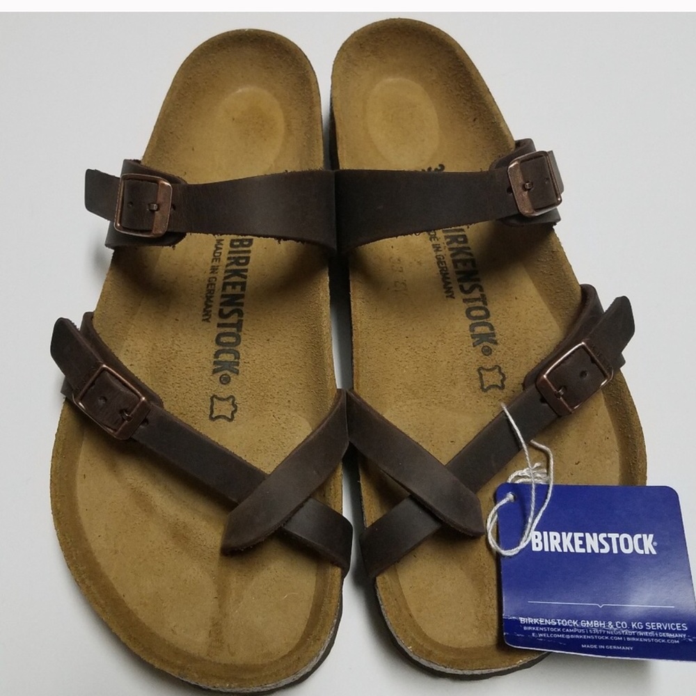 Birkenstock mayari habana sandals NWT